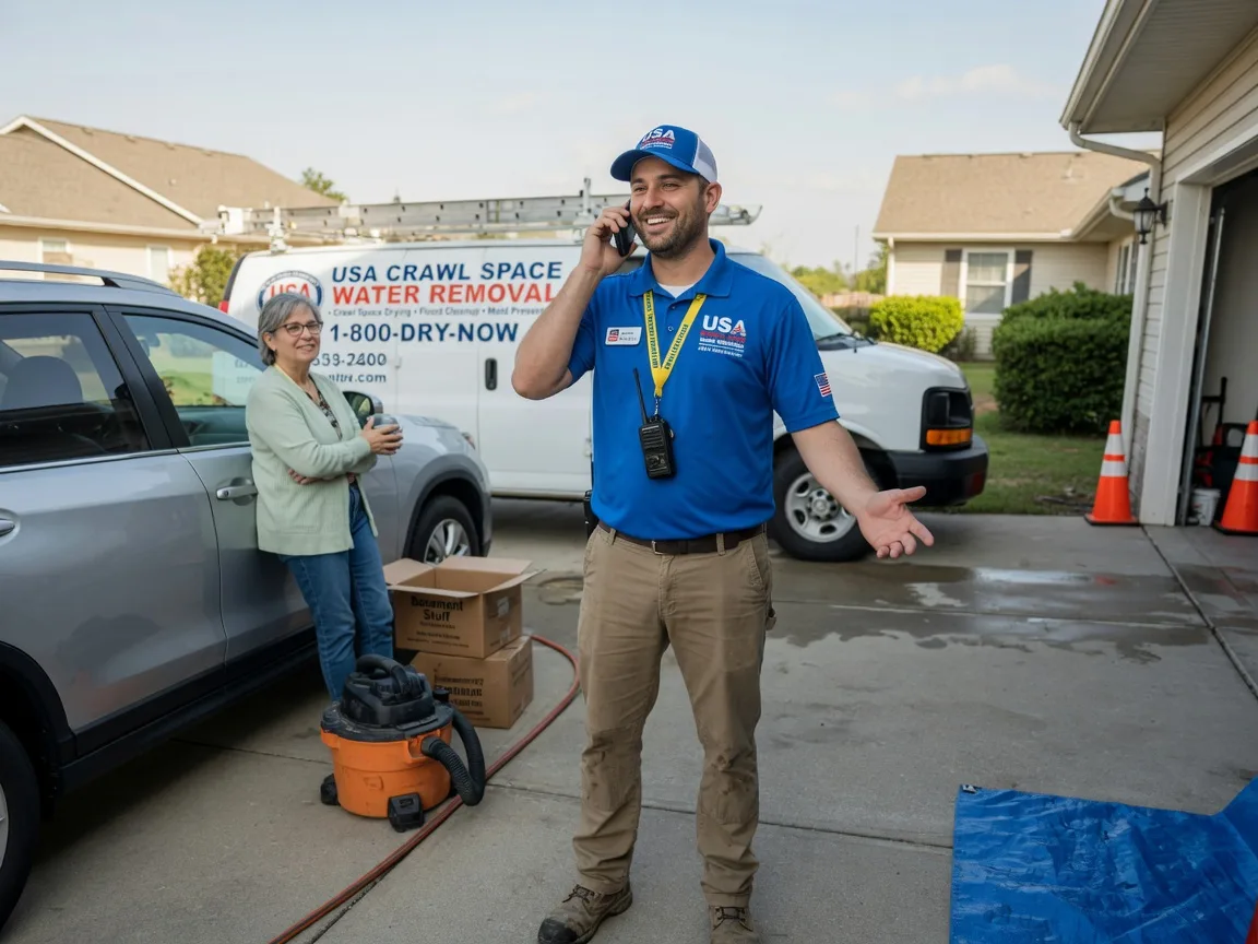 Crawl Space Water Removal Red Oak, IA FAQs